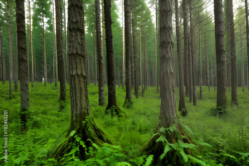 Forest Canopy  The Growth of Trees