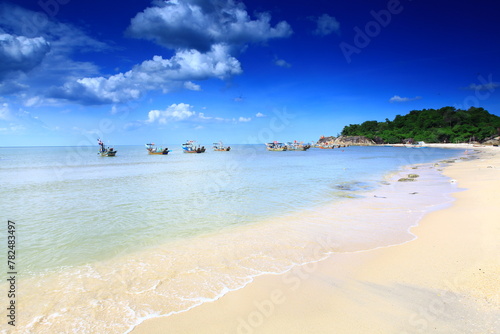 Khao Kao Seng (NAI RANG) A quaint beach front Muslim fishing village, Songkhla Province, Thailand  photo