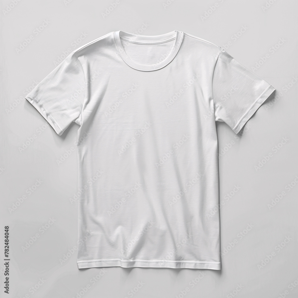 white t-shirt isolated on a white background for use in your creative projects white t-shirt isolated on a white background for use in your creative projects