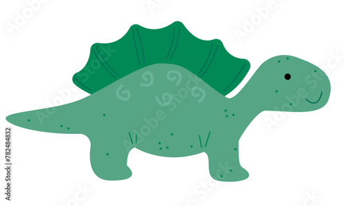 Dino vector illustration. Cute Dinosaur. Vector illustration