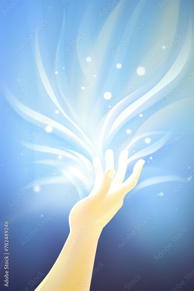 Sorcerer's Hands, Hands weaving magic, strands of light & shadow, cartoon drawing, water color style. Sorcerer's Hands, Hands weaving magic, strands of light & shadow, cartoon drawing, water color style.