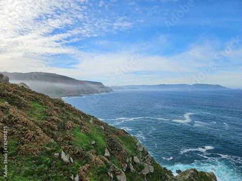 Panorámica del mar en Estaca de Bares, Galicia