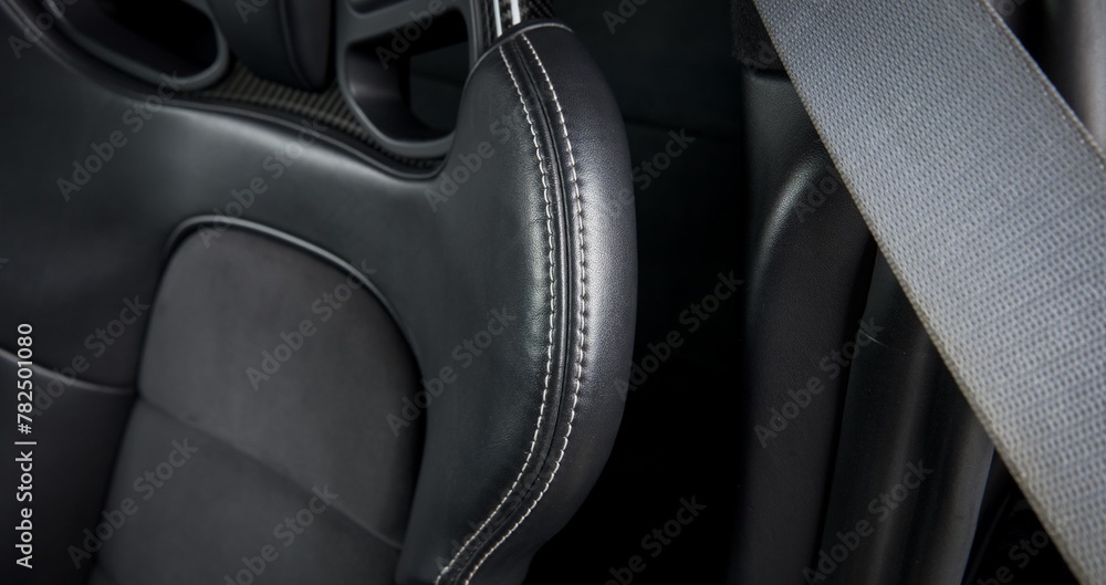 Drivers seat in a car Drivers seat in a car