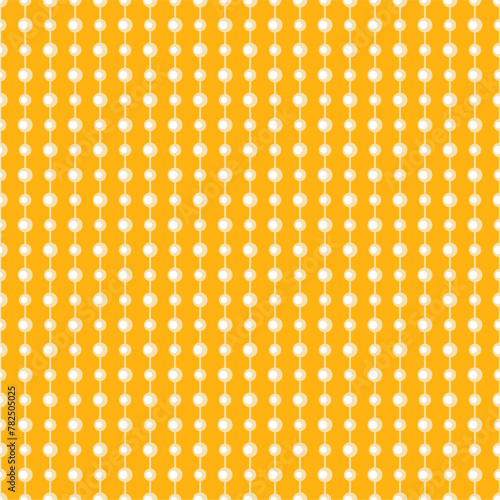 Seamless glamour print pattern with beads jewelry art decor wallpaper for textile, package, paper
