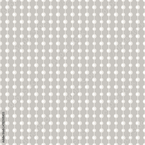 Seamless glamour print pattern with beads jewelry art decor wallpaper for textile, package, paper
