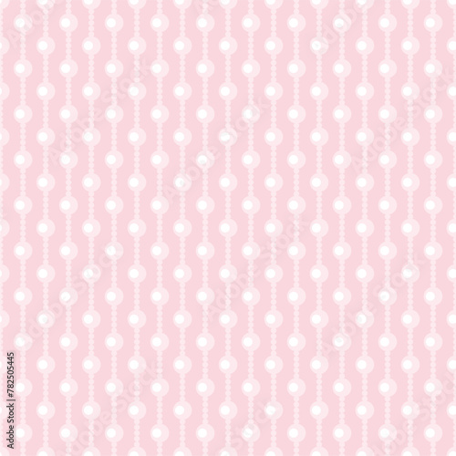 Seamless glamour print pattern with beads jewelry art decor wallpaper for textile, package, paper