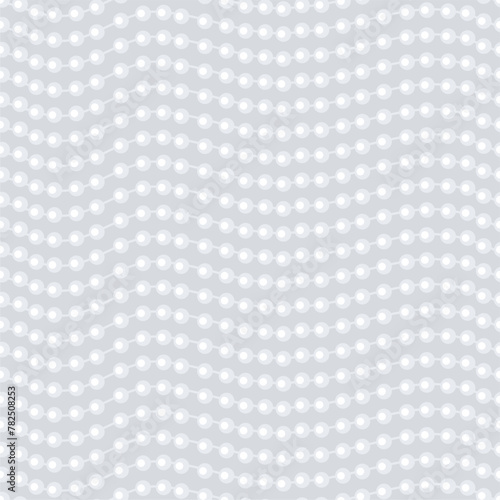 Seamless glamour print pattern with beads jewelry art decor wallpaper for textile, package, paper