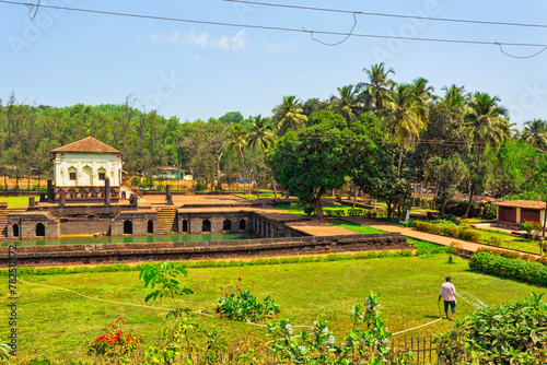 The Safa Shahouri Masjid, Phonda, Goa, India. photo
