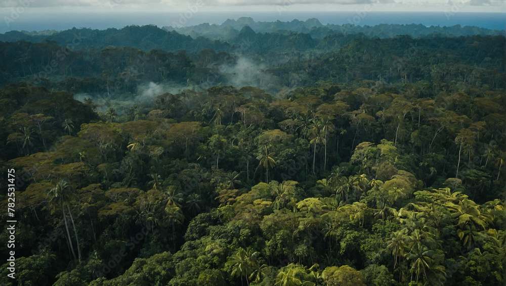 Obraz premium Tropical Rain Forest