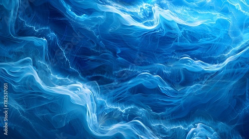 Blue Wave background 