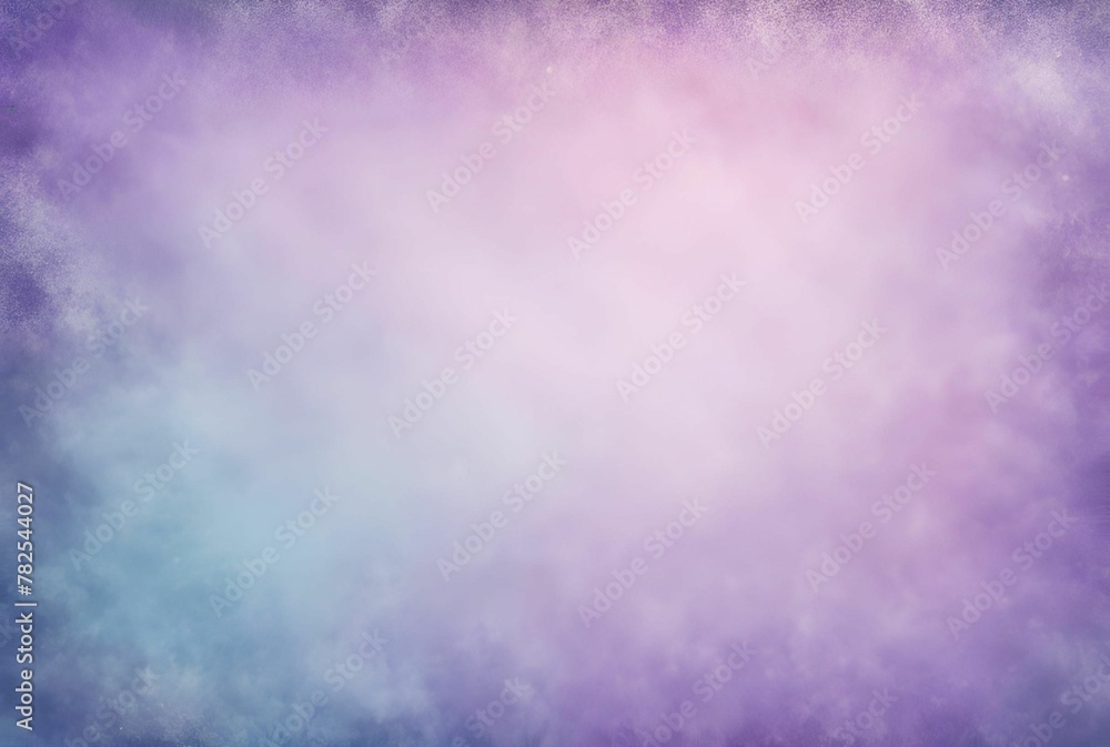 Abstract gradient purple, blue background with grainy, grunge texture, empty space, wallpaper, cloudy textured 