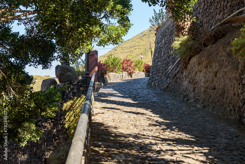 Path to Masca villagage on Tenerife