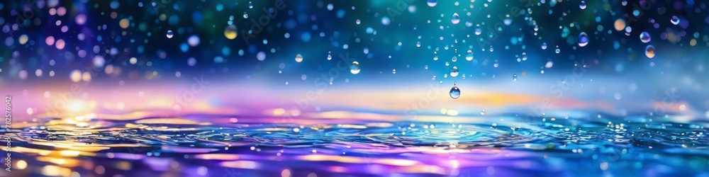Abstract illustration colorful bubbles on water on light blurred background, background for design, space for text.
Abstract illustration colorful bubbles on water on light blurred background, background for design, space for text.