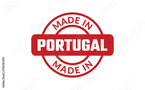 Made In Portugal Rubber Stamp