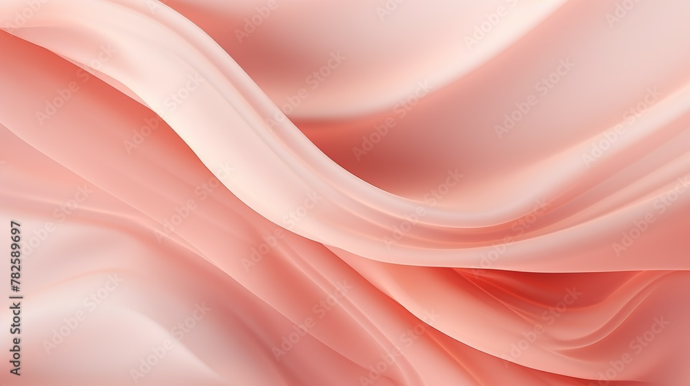 An image beautifully rendered to resemble a lightweight, silky fabric with graceful waves in a soft pink color, giving a calming visual effect An image beautifully rendered to resemble a lightweight, silky fabric with graceful waves in a soft pink color, giving a calming visual effect