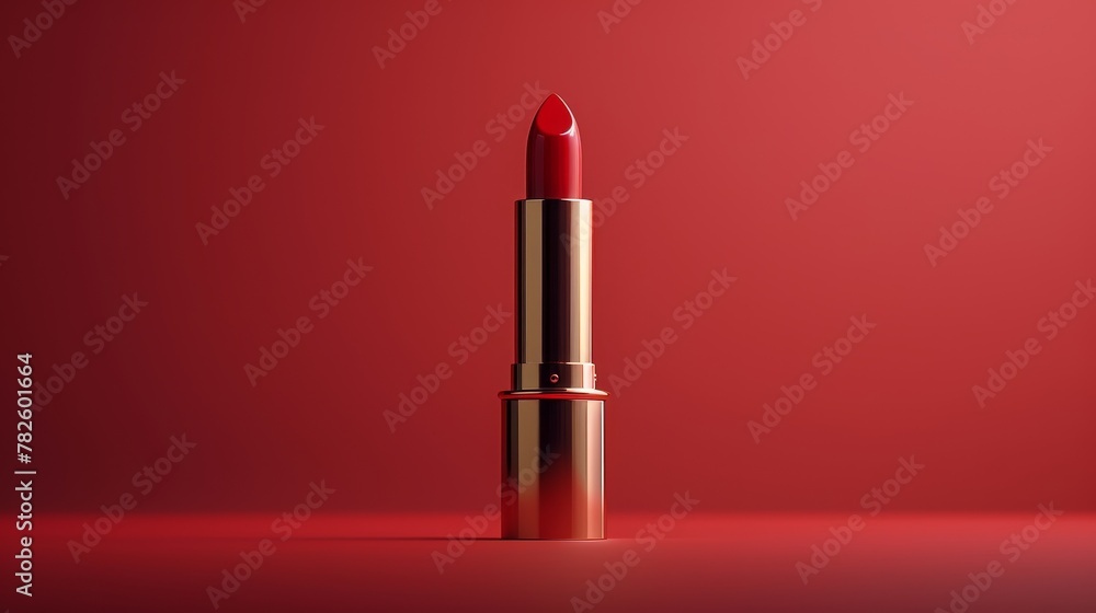 A minimalist representation of one cosmetic product A minimalist representation of one cosmetic product
