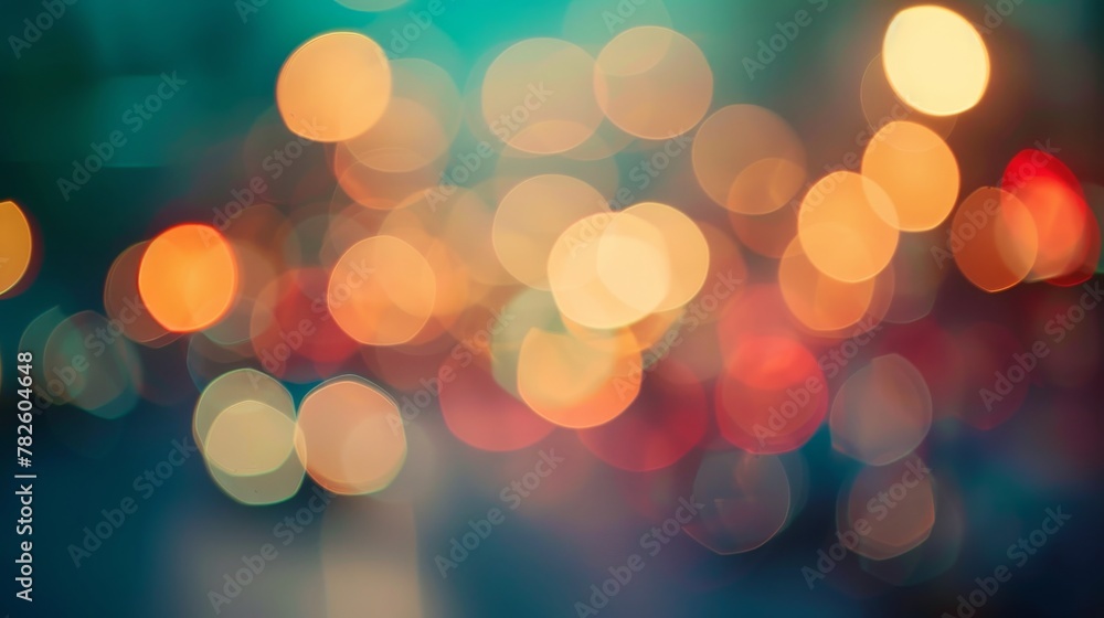 A soft blurry bokeh background  AI generated illustration
