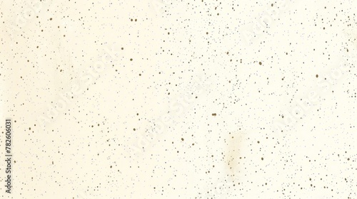 Light cream seamless grain paper texture. Vintage ecru background with dots, speckles, specks, flecks, particles.