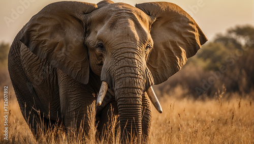Elephant, Elephant with background 