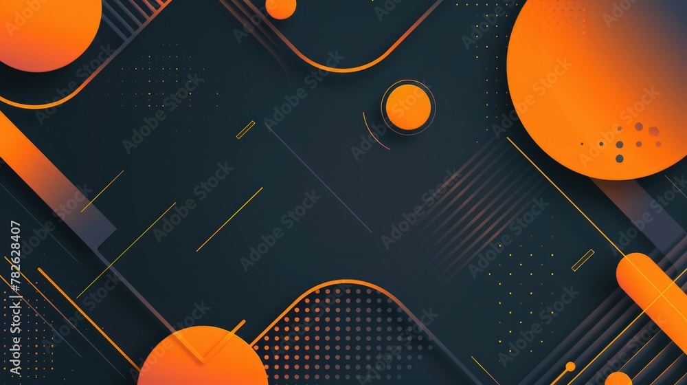 Abstract geometry infused with vibrant neon hues, Ai Generated. Abstract geometry infused with vibrant neon hues, Ai Generated.