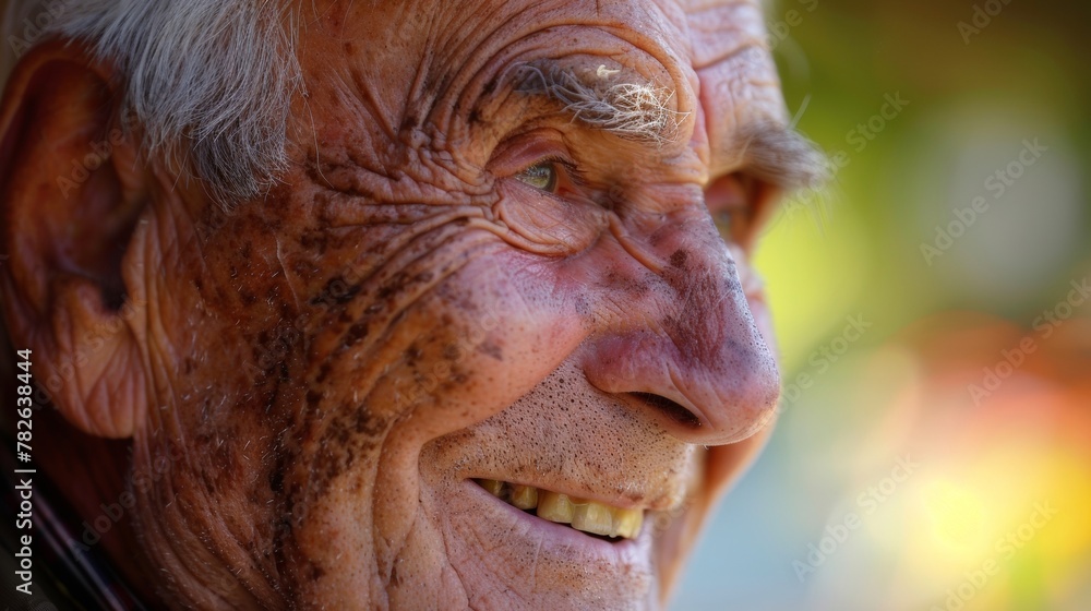 Despite the greying hair the creases formed by his laughter remain as a constant reminder of a life welllived and enjoyed. . Despite the greying hair the creases formed by his laughter remain as a constant reminder of a life welllived and enjoyed. .
