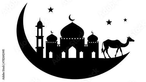 eid mubarak and svg file  photo