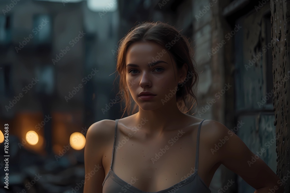 Fototapeta premium portrait of a woman