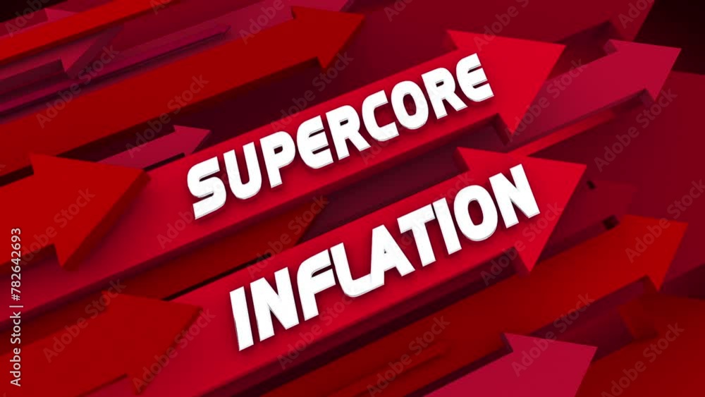 Supercore Inflation Arrows Rising Up Increase Prices Costs 3d Animation Supercore Inflation Arrows Rising Up Increase Prices Costs 3d Animation