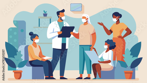 A video showcasing volunteers conducting pressure screenings and providing information on the importance of regular checkups and preventative
