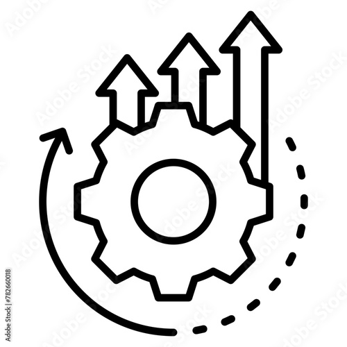 Continuous Improvement Icon Element For Design