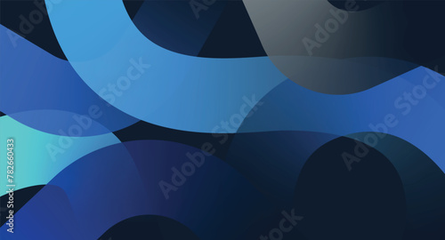 duct background banner, abstract background of minimalist ducts of blue and light blue lines © jose