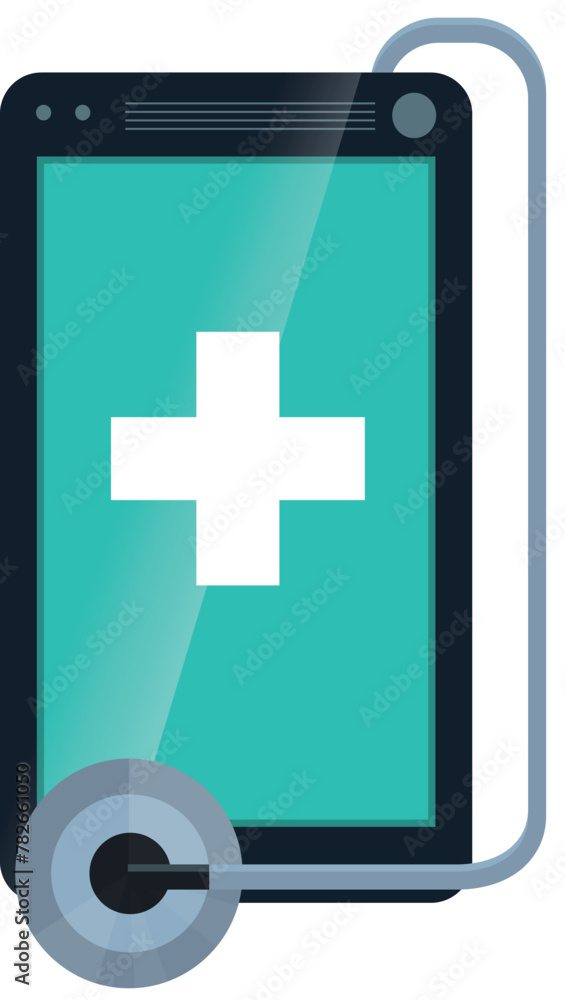 Flat style cellphone