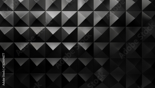 Modern abstract pyramid triangular texture pattern  photo