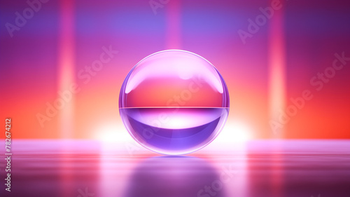 A beautiful crystal ball scene material  © 俊后生
