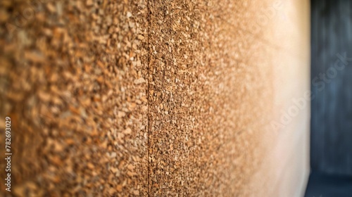 The acoustically sound cork walls boast an impressive surface texture creating a visually interesting feature in any room. This paired with its exceptional sound insulation abilities . photo