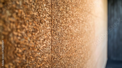 The acoustically sound cork walls boast an impressive surface texture creating a visually interesting feature in any room. This paired with its exceptional sound insulation abilities .