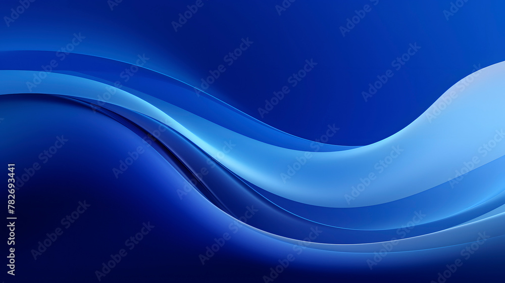 Fototapeta premium Digital technology blue geometric curve abstract poster web page PPT background