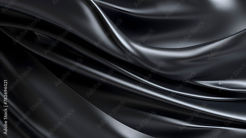 Fototapeta premium Digital technology black grey metallic texture abstract poster web page PPT background