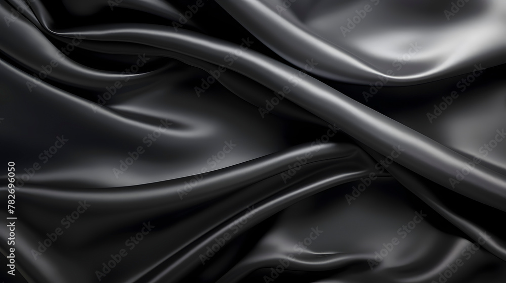 Fototapeta premium Digital technology black grey metallic texture abstract poster web page PPT background