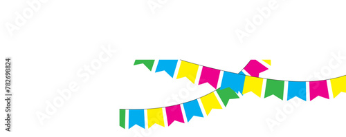 Festive flag seamless garlands set vector illustration. Seamless garland with celebration flag chain, yellow, blue, red, green pennons on white background, footer and banner for decoration in eps 10. Free Download Festive flag seamless garlands set vector illustration. Seamless garland with celebration flag chain, yellow, blue, red, green pennons on white background, footer and banner for decoration in eps 10. - GFXLoad