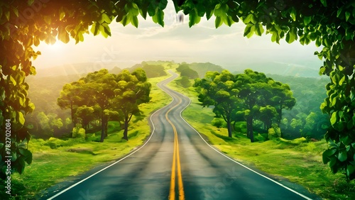 beautiful spring flowers in the garden