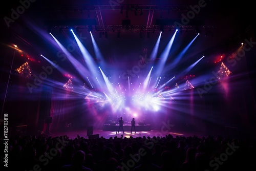 Dramatic stage lighting for a powerful effect © KerXing