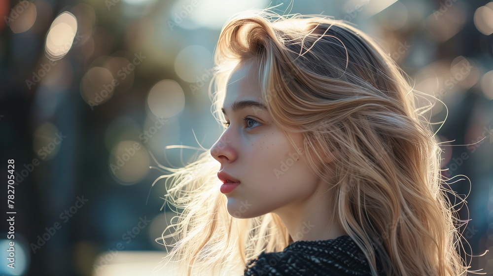 Fototapeta premium ブロンドのファッションモデル
