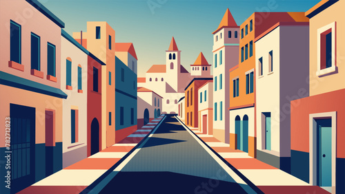 A maze of narrow streets is lined with colorful centuriesold buildings each one boasting a unique architectural style. From ornate Baroque