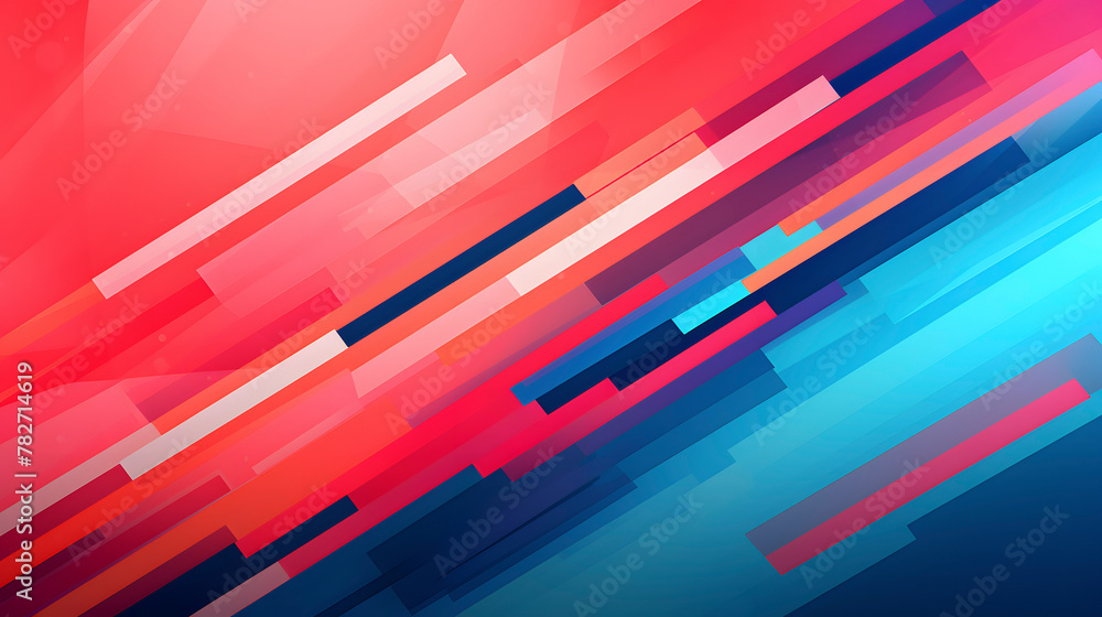 Digital color abstract line geometric arrangement graphic poster web page PPT background