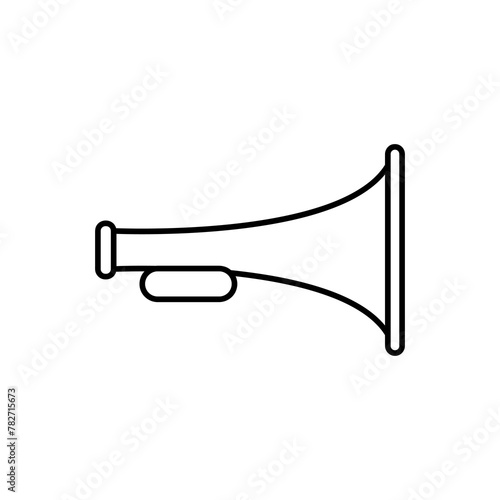 beep vector icon. beep symbol flat trendy style illustration on white background..eps