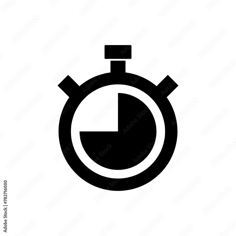 chronometer icon vector.simple black chronometer symbol illustration for web and app..eps chronometer icon vector.simple black chronometer symbol illustration for web and app..eps