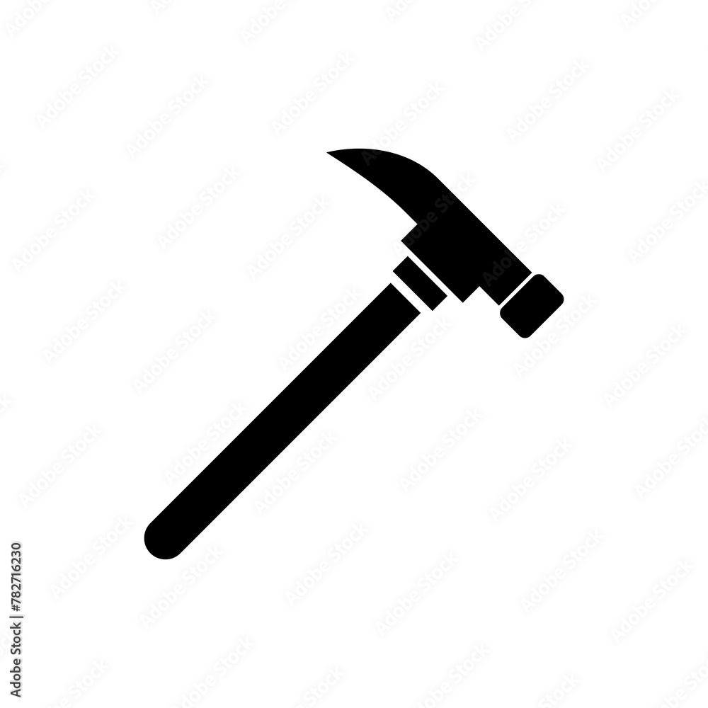 hammer vector icon. hammer symbol flat trendy style illustration on white background..eps hammer vector icon. hammer symbol flat trendy style illustration on white background..eps