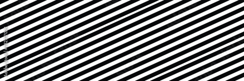  Abstract black monochrome stripe pattern design. Minimal striped surface isolated on white background. Vector