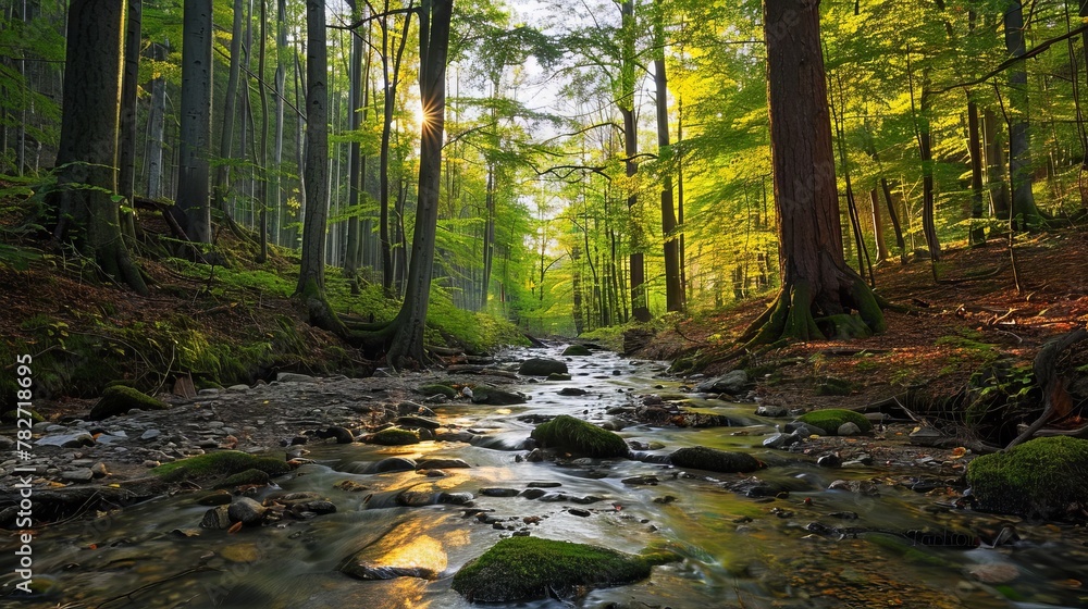 Nature background. View Rainforest Background for International Day of Forests. The mystical nature of the rainforest. Beautiful nature landscape. Nature background. View Rainforest Background for International Day of Forests. The mystical nature of the rainforest. Beautiful nature landscape.